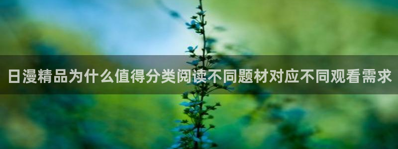 漫画岛新作推荐:日漫精品为什么值得分类阅读不同题材对应不同观看需求